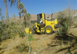 بالصور- حملة نظافة بمدينة دهب استعدادا لاستقبال عيد الأضحى