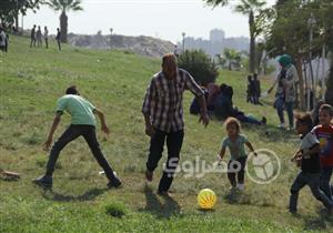 "لعب وأمن".. الفسطاط تحتفل باليوم الثاني لعيد الأضحى- صور