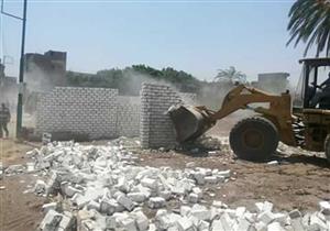 إزالة 114 حالة تعد على أملاك الدولة والأراضي الزراعية بـ 6 محافظات