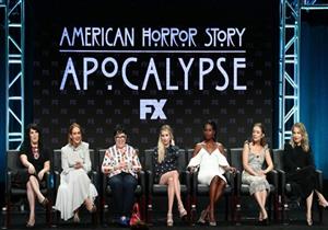 بالصور.. نجمات الموسم الثامن من "American Horror Story" يروجن له بكاليفورنيا