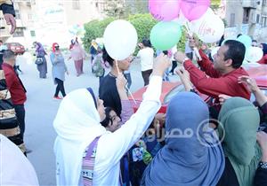 بالونات وتنورة.. مهرجان بشوارع كفر الدوار للاحتفال بالعام الدراسي الجديد (صور)