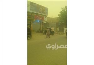 بالصور.. طوارئ بأسوان وإغلاق الطرق ووقف الملاحة بسبب العاصفة