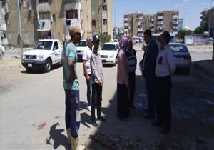 لمنع وقوع ضحايا جدد.. نائب محافظ السويس يتابع تغطية بالوعات الصرف