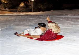  كيم كاردشيان وباريس هيلتون يحتفلان سوياً بالعام الجديد (صور)