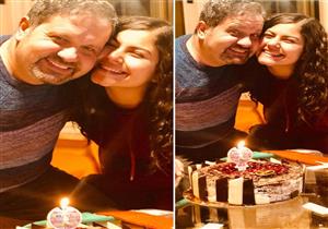 بالصور- إدوارد يحتفل بعيد ميلاد ابنته "ماريا"