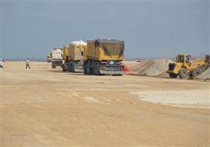  بالصور.. رئيس جهاز التعمير يتفقد سير العمل بمحور 30 يونيو في بورسعيد