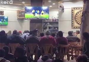 تفاعل رواد المقاهي على مباراة "الزمالك" و "بيراميدز"