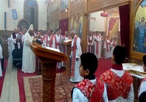 بدء قداس عيد الميلاد في كنائس المنيا