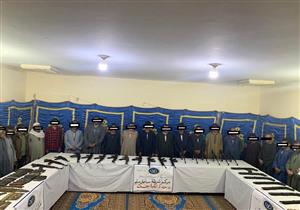 بالصور.. ضبط 31 متهمًا وأسلحة نارية وذخائر في حملة بأسيوط