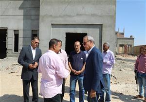 محافظ قنا يتفقد أعمال تنفيذ مشروع مستشفى أبو تشت العام