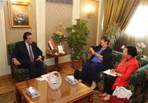 وزير التعليم العالي يبحث التعاون مع الهيئة الألمانية للتبادل العلمي