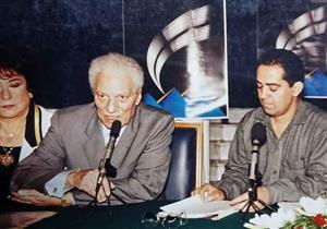 صورة التقطت قبل يومين من رحيله.. الأمير أباظة يحيي ذكرى سعد الدين وهبة