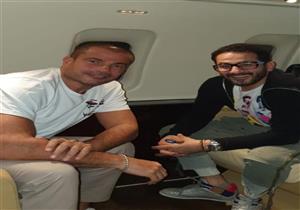 فيديو| أحمد حلمي يرقص مع عمرو دياب على أغنية "حتى بص الحركة دي"