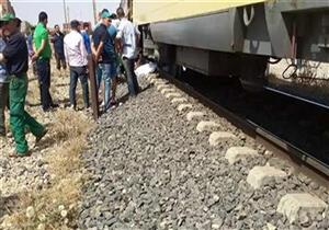 مصرع شخص تحت عجلات القطار في أسوان
