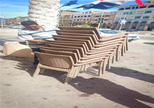 جهاز دمياط الجديدة يشُن حملة لإزالة الإشغالات والمخالفات بالمناطق السكنية