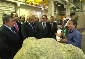 رئيس "النواب" يتفقد العمل في المتحف الكبير