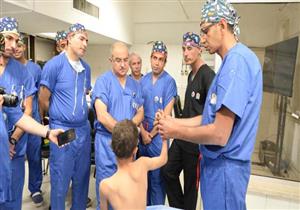 إجراء 25 عملية بأول مدرسة في العالم لجراحة الضفيرة العصبية بأسيوط