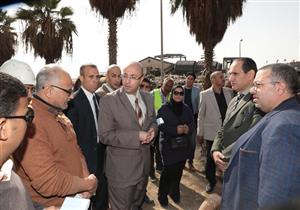   محافظ بني سويف يتفقد مصنع تدوير القمامة بسنور