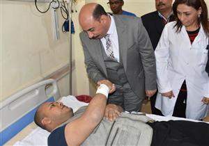 محافظ أسوان: صرف 20 ألف جنيه لأسرتي المتوفين في حادث تصادم أبو سمبل