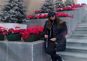 على طريقتها.. نرمين الفقي تحتفل بالكريسماس