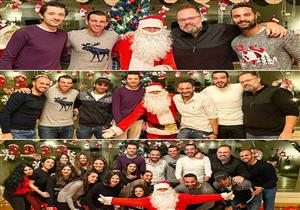 محمد محمود عبدالعزيز يحتفل بالكريسماس بصحبة النجوم