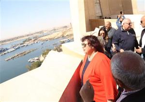  وزيرة الثقافة من السد العالي: الثقافة عنوانًا للصمود وحصنًا للدفاع عن الهوية