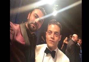 صور وفيديو| قبل فوزه بالأوسكار.. هذا ما قاله محمد كريم لرامي مالك