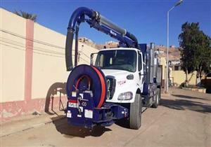  بالصور- محافظ أسوان: خطة لإحلال وتجديد شبكات مياه الشرب والصرف في 3 سنوات