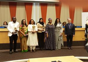 مايا مرسي تشارك في الدورة 63 للجنة وضع المرأة بالأمم المتحدة