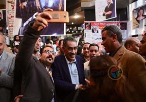 بالصور- الصحفيون يصوتون في انتخابات التجديد النصفي وسط إقبال كبير