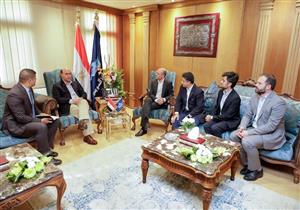 وفد منظمة التعاون الاقتصادي يزور المنطقة الاقتصادية لقناة السويس