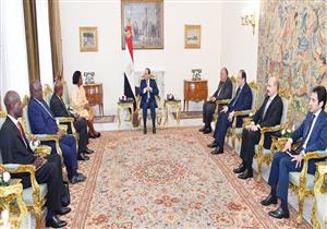 تفاصيل لقاء السيسي بوزيرة خارجية كينيا