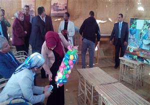 بالصور- وزيرة البيئة تزور محمية "سالوجا وغزال" في أسوان