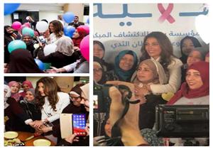 ريهام حجاج في مستشفى بهية: "عقبال شفاء كل المحاربات"