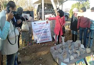  صور| إلغاء الحفل الفني في ختام فعاليات "سمبوزيوم أسوان الدولي للنحت"