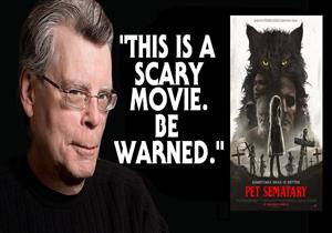 قبل عرضه بأيام.. ستيفن كينج يكشف رأيه في فيلم الرعب "Pet Sematary"