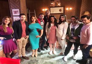 سوزان نجم الدين في كواليس "ابن أصول"