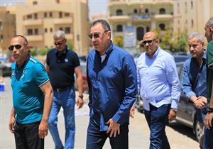 بالصور- الخطيب وحسن حمدي وزيزو يشيعون جنازة نورا حافظ لاعبة اليد