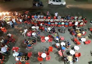 على مقهى بالمطرية.. "السحور يجمع من الحبايب ٧٥" (صور)