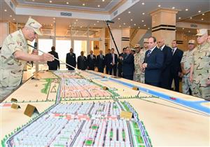 10 صور ترصد افتتاح السيسي لأنفاق "تحيا مصر" بمدينة الإسماعيلية الجديدة