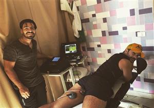   بسبب التايكوندو.. إصابة الفنان رامز أمير