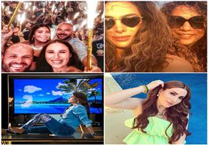 ليالي الصيفية| نيللي كريم على الشاطئ.. ونادية الجندي في الساحل الشمالي