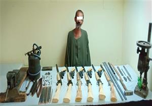 القبض على مزارع يدير ورشة لتصنيع الأسلحة النارية بأسيوط