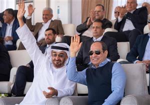 السيسي: "شرفت مع أخي محمد بن زايد اليوم بإطلاق مهرجان التراث"