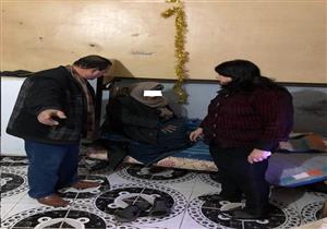 محافظ بني سويف يوجه بنقل شخص بلا مأوى إلى دار مسنين شرق النيل