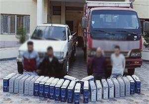 القبض على تشكيل عصابي لسرقة بطاريات أبراج تقوية شبكات المحمول بالبحيرة