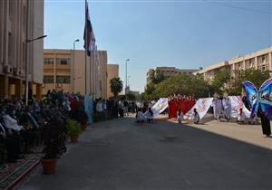 صور.. احتفالية في جامعة الزقازيق بانطلاق العام الدراسي الجديد