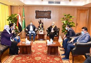 صور.. وزيرة التضامن تصل الفيوم لافتتاح مشروعات جديدة