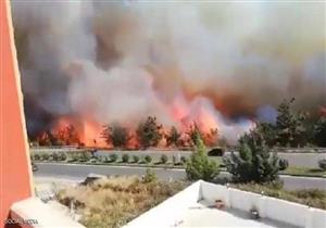 اندلاع حرائق ضخمة جنوبي تركيا