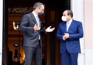   السيسي: ندعم اليونان لتجاوز التداعيات الناجمة عن زلزال جزيرة ساموس